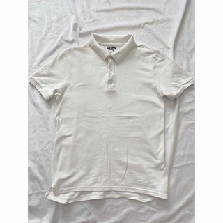 ギルタン(GILDAN)のギルダン　ポロシャツ　白　メンズ　S(Tシャツ/カットソー(半袖/袖なし))