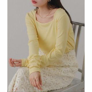 Kastane - 【新品未開封】ストレッチリブロンTEE