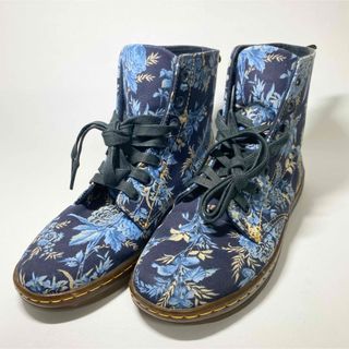 ドクターマーチン(Dr.Martens)のドクターマーチン　スニーカー　ハイカット　花柄　EU36 22.5〜23cm(スニーカー)