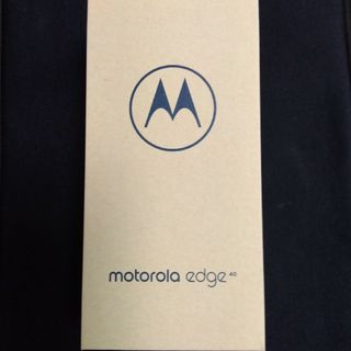 Motorola - モトローラ Motorola edge40 SIMフリー イクリプスブラック