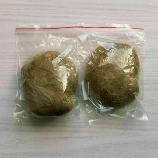 麻の火口(ほくち) ブッシュクラフト 火種 100%天然麻 10g x2個(その他)