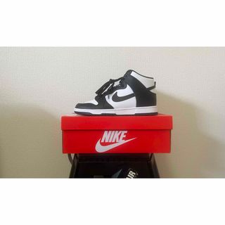 ナイキ(NIKE)のnike  dunk high retro white Black(スニーカー)