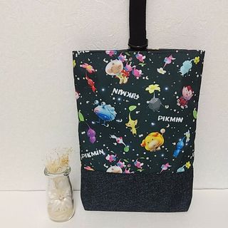 ピクミン 上履き入れ ハンドメイド(外出用品)