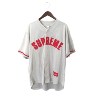 シュプリーム(Supreme)のSupreme 24ss Ultrasuede Mesh Baseballjersey(シャツ)