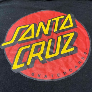 Santa Cruz - SANTACRUZ サンタクルズ  両面プリント チェッカーロゴ  半袖Tシャツ