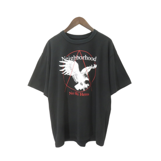 NEIGHBORHOOD - NEIGHBORHOOD 24ss NH. TEE BLACK