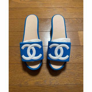 シャネル(CHANEL)の［新品未使用] CHANEL シャネル ココマーク ウッドサンダル 36(サンダル)