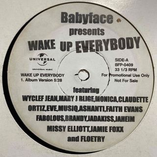 BABYFACE PRESENTS WAKE UP EVERYBODY(R&B/ソウル)