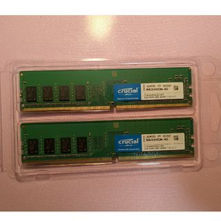 クルーシャル(crucial)のDDR4-2400 4GBx2(PCパーツ)