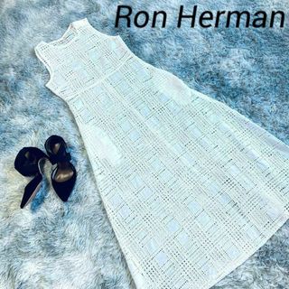 Ron Herman - Ron Herman ロンハーマン 透かし編み ノースリーブロングワンピース