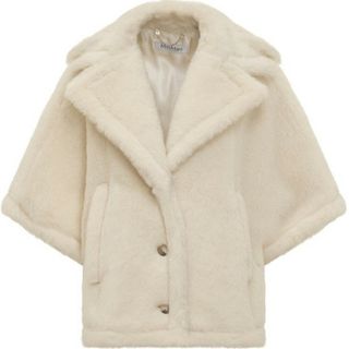 マックスマーラ(Max Mara)のMax Mara ALEGGIO テディベアケープ 新品タグ付き(ポンチョ)