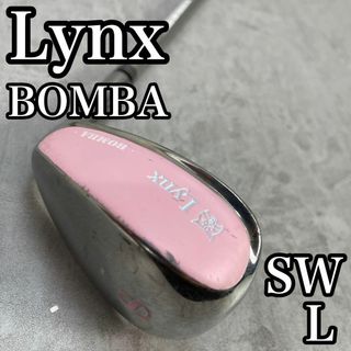 Lynx - 良品　リンクス　ボンバ　レディースウェッジアイアン　SW　女性　L　右