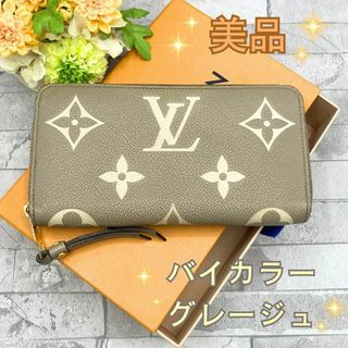 ルイヴィトン(LOUIS VUITTON)のルイヴィトン バイカラー モノグラム・アンプラント ジッピー・ウォレット ビトン(財布)