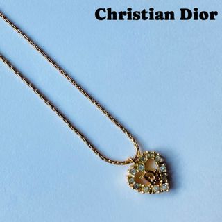 Christian Dior - Christian Dior クリスチャン ディオール ハート ロゴ ネックレス