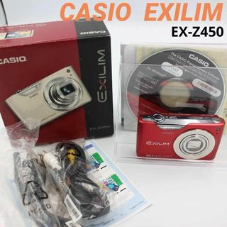 カシオ(CASIO)のCASIO カシオ　デジタルカメラ　EX-Z450 レッド(コンパクトデジタルカメラ)