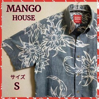 【MANGO】かりゆしウェア　アロハシャツ　✨美品✨