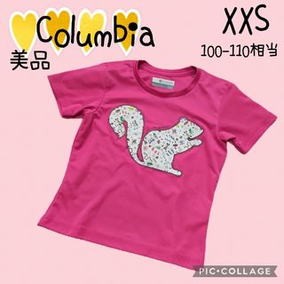 Columbia - 【Columbia】コロンビア　Tシャツ　ベビー　キッズ　ピンク　リス　110