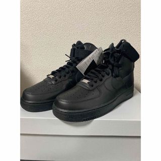 ナイキ(NIKE)のNIKE Air Force 1 ハイカット ブラック未使用品28cm ナイキ(スニーカー)