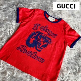 グッチ(Gucci)のGUCCI グッチ ベビー Tシャツ タイガー レッド 18〜24か月(Ｔシャツ)