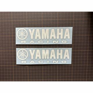 色変更可 YAMAHA RACING 17cm ステッカー  2枚