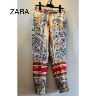 ザラ(ZARA)の【未使用】タグ付　ZARA パンツ　S(カジュアルパンツ)