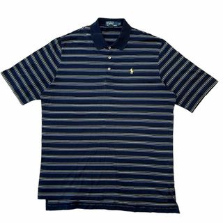 POLO RALPH LAUREN - ペルー製ピーマコットン ポロラルフローレン 半袖ポロシャツ 夏物古着 h49