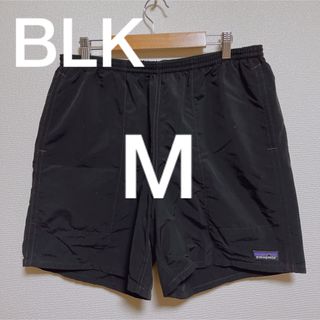 パタゴニア(patagonia)のパタゴニア　バギーズショーツ　5インチ　Mサイズ　ブラック　BLK 黒(ショートパンツ)