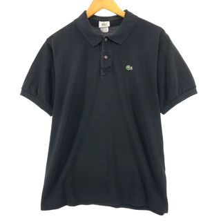 ラコステ(LACOSTE)の古着 80年代 ラコステ LACOSTE 半袖 ポロシャツ フランス製 6 メンズL ヴィンテージ /eaa432902(ポロシャツ)