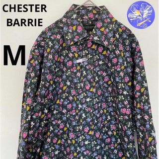 CHESTER BARRIE  チェスター・バリー  長袖 シャツ 花柄 M古着(シャツ)