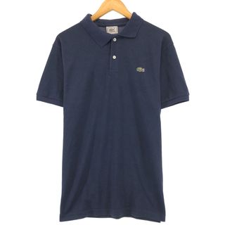 ラコステ(LACOSTE)の古着 80年代 ラコステ LACOSTE 半袖 ポロシャツ フランス製 7 メンズL ヴィンテージ /eaa432918(ポロシャツ)