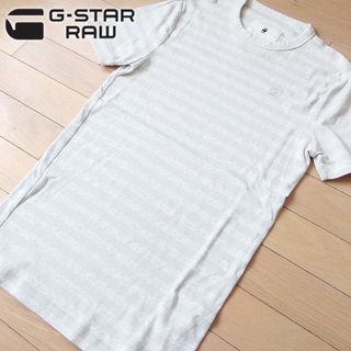 ジースター(G-STAR RAW)の超美品S ジースター G-STAR RAW メンズ 半袖ボーダーカットソー(Tシャツ/カットソー(半袖/袖なし))