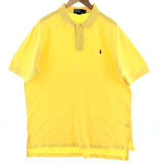 ラルフローレン(Ralph Lauren)の古着 ラルフローレン Ralph Lauren POLO by Ralph Lauren 半袖 ポロシャツ メンズXL /eaa382150(ポロシャツ)