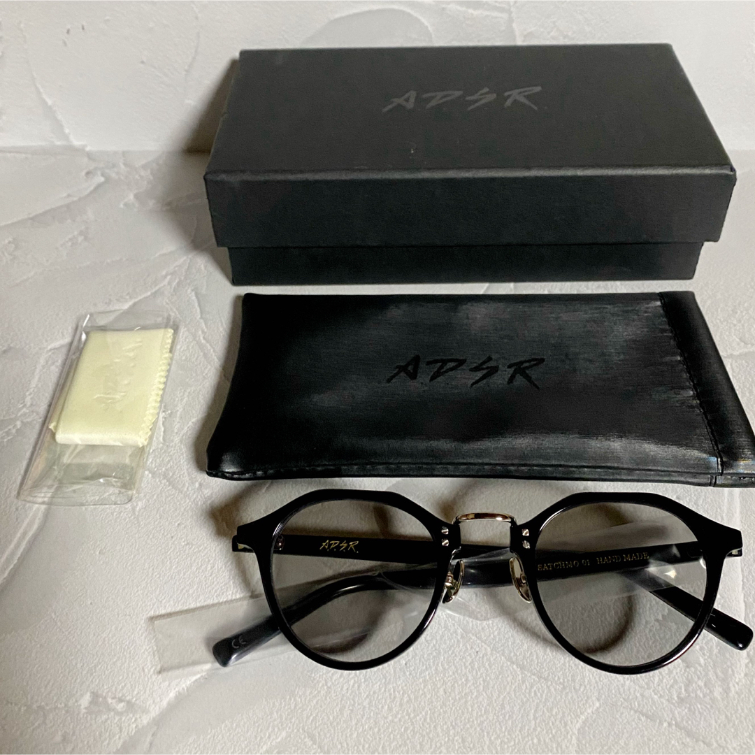 美品】 A.D.S.R SATCHMO 01s lt.gray 付属品オール 美品】 A.D.S.R SATCHMO 01s lt.gray 付属品オール