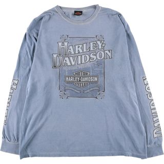 古着 ハーレーダビッドソン Harley-Davidson ロングTシャツ ロンT メンズXL /eaa429978