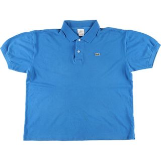 ラコステ(LACOSTE)の古着 ラコステ LACOSTE 半袖 ポロシャツ 6 メンズXL /eaa450305(ポロシャツ)