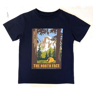 【美品】★ノースフェイス★半袖Tシャツ★130