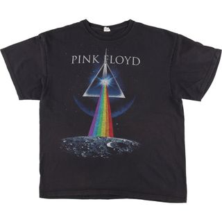 古着 00年代 デルタ DELTA PINK FLOYD ピンクフロイド THE DARK SIDE OF THE MOON バンドTシャツ バンT メンズXL /eaa450671(Tシャツ/カットソー(半袖/袖なし))