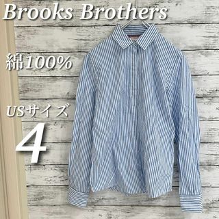 Brooks Brothers - Brooks Brothers Red Fleece ストライプ長袖シャツ