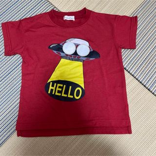 branshes 子ども服 半袖 Tシャツ 赤 90(Tシャツ/カットソー)