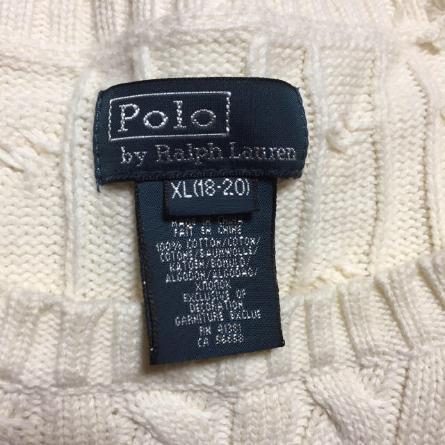 POLO RALPH LAUREN(ポロラルフローレン)の今日午前中限りまで3000円 レディースのトップス(ニット/セーター)の商品写真