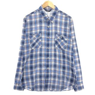 リーバイス(Levi's)の古着 80年代 リーバイス Levi's 長袖 チェックシャツ メンズXL ヴィンテージ /eaa450173(シャツ)