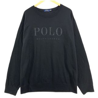 ラルフローレン(Ralph Lauren)の古着 ラルフローレン Ralph Lauren POLO RALPH LAUREN ロゴスウェットシャツ トレーナー メンズXXL /eaa410797(スウェット)