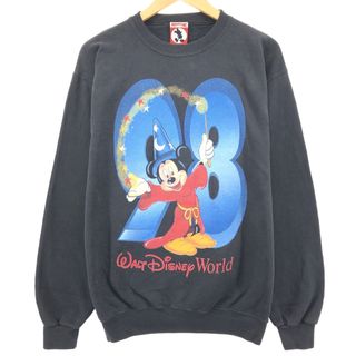 古着 90年代 MICKEY INC MICKEY MOUSE ミッキーマウス FANTASIA ファンタジア 1998 キャラクタースウェットシャツ トレーナー USA製 メンズL ヴィンテージ /eaa434225(スウェット)