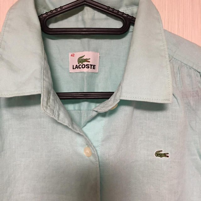 LACOSTE(ラコステ)のお値下げ☆LACOSTE☆シャツ レディースのトップス(シャツ/ブラウス(半袖/袖なし))の商品写真