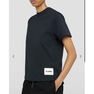 ジルサンダー(Jil Sander)の未使用　Jil Sander+ パックTシャツ 1枚　ダークネイビー　Sサイズ(Tシャツ(半袖/袖なし))