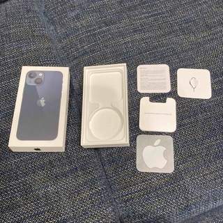 iPhone - iPhone13 mini ブルー 外箱　Apple 空箱