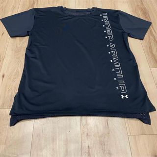 アンダーアーマー(UNDER ARMOUR)のUNDER ARMOUR SM ブラック Tシャツ スポーツウェア ジム 半袖(トレーニング用品)