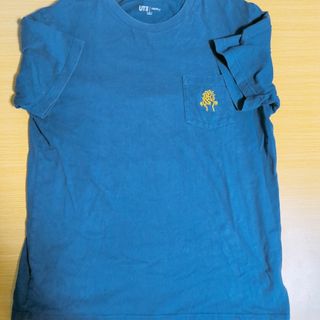ユニクロ　キース・ヘリング UT　XL　ネイビー(Tシャツ/カットソー(半袖/袖なし))