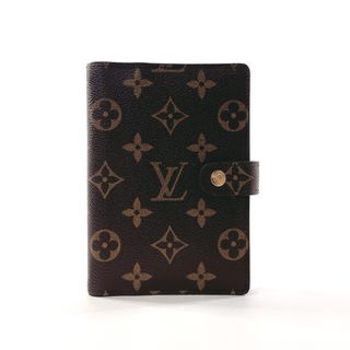 ルイヴィトン(LOUIS VUITTON)のルイヴィトン 手帳カバー アジェンダ PM  R20005 ブラウン(手帳)