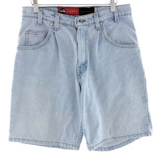 リーバイス(Levi's)の古着 90年代 リーバイス Levi's SILVER TAB シルバータブ LOOSE ルーズ デニムショーツ ショートパンツ USA製 メンズw31 ヴィンテージ /eaa382847(ショートパンツ)